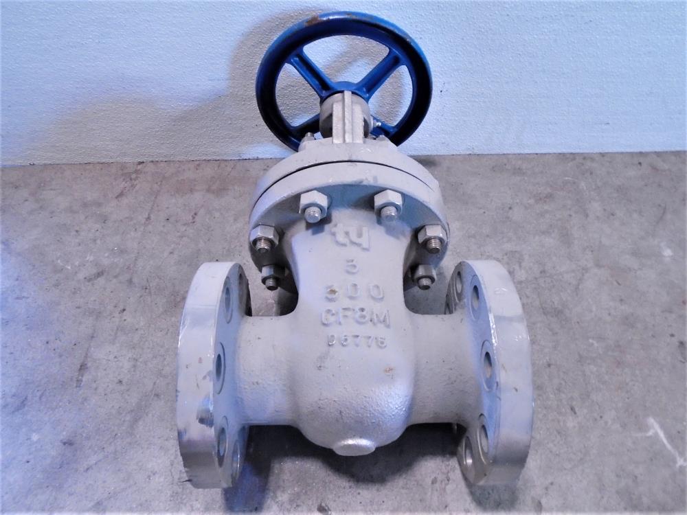 TY 3" 300# CF8M Gate Valve